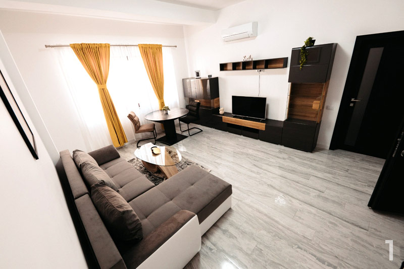 Apartament Modern cu 1 camera în Suceava - Inchiriere in regim hotelier - Cozy Apartments - Cazare pe noapte în regim hotelier