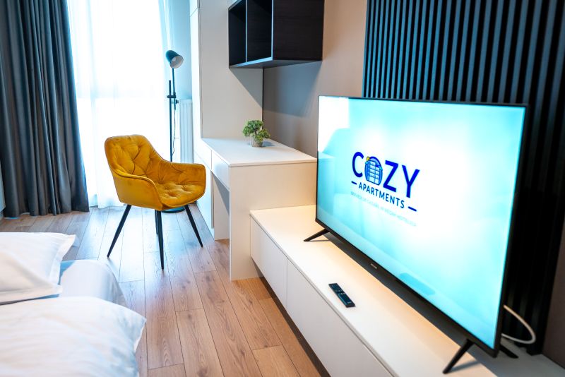 Apartament Cozy Luxury cu 1 cameră în Târgu Mureș - Închiriere în regim hotelier - Cozy Apartments - Cazare pe noapte în regim hotelier